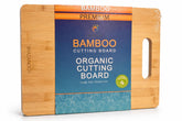 Premium Organic Bamboo Cutting Board for Kitchen – Solid Wood Chopping Board for Meat, Vegetables & Fruits | Eco-Friendly & Durable Wooden Chopping Block