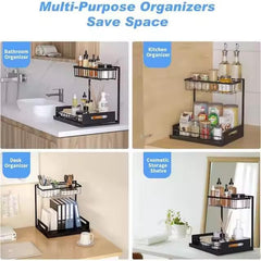 2 Tier Under Sink Storage & Organisation (Pack of 2)