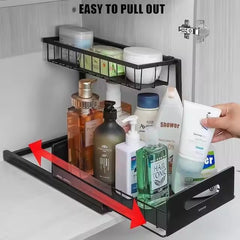 2 Tier Under Sink Storage & Organisation (Pack of 2)