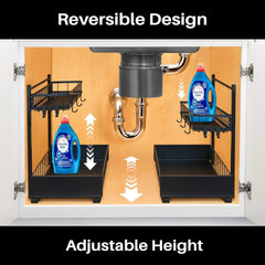 2 Tier Under Sink Storage & Organisation (Pack of 2)