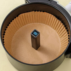 Disposable Round Air Fryer Liner Paper Waterproof Non-Stick and Oil Absorption for Baking Cake Household Use